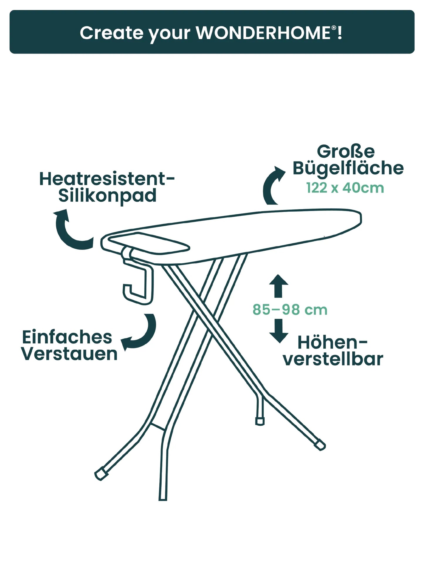 EasyHang Bügelbrett