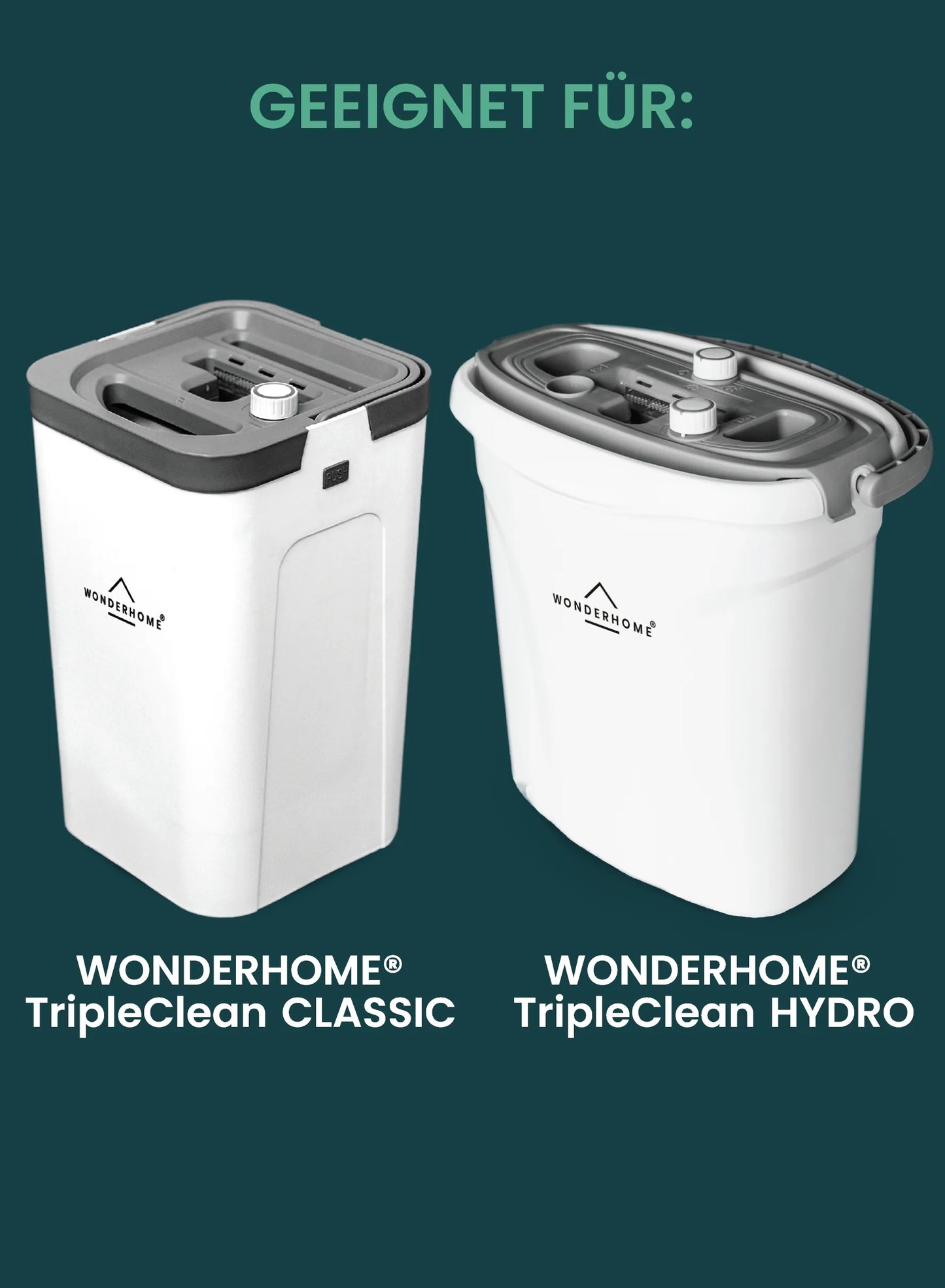 Ersatzpad TripleClean CLASSIC & HYDRO - 4er Pack