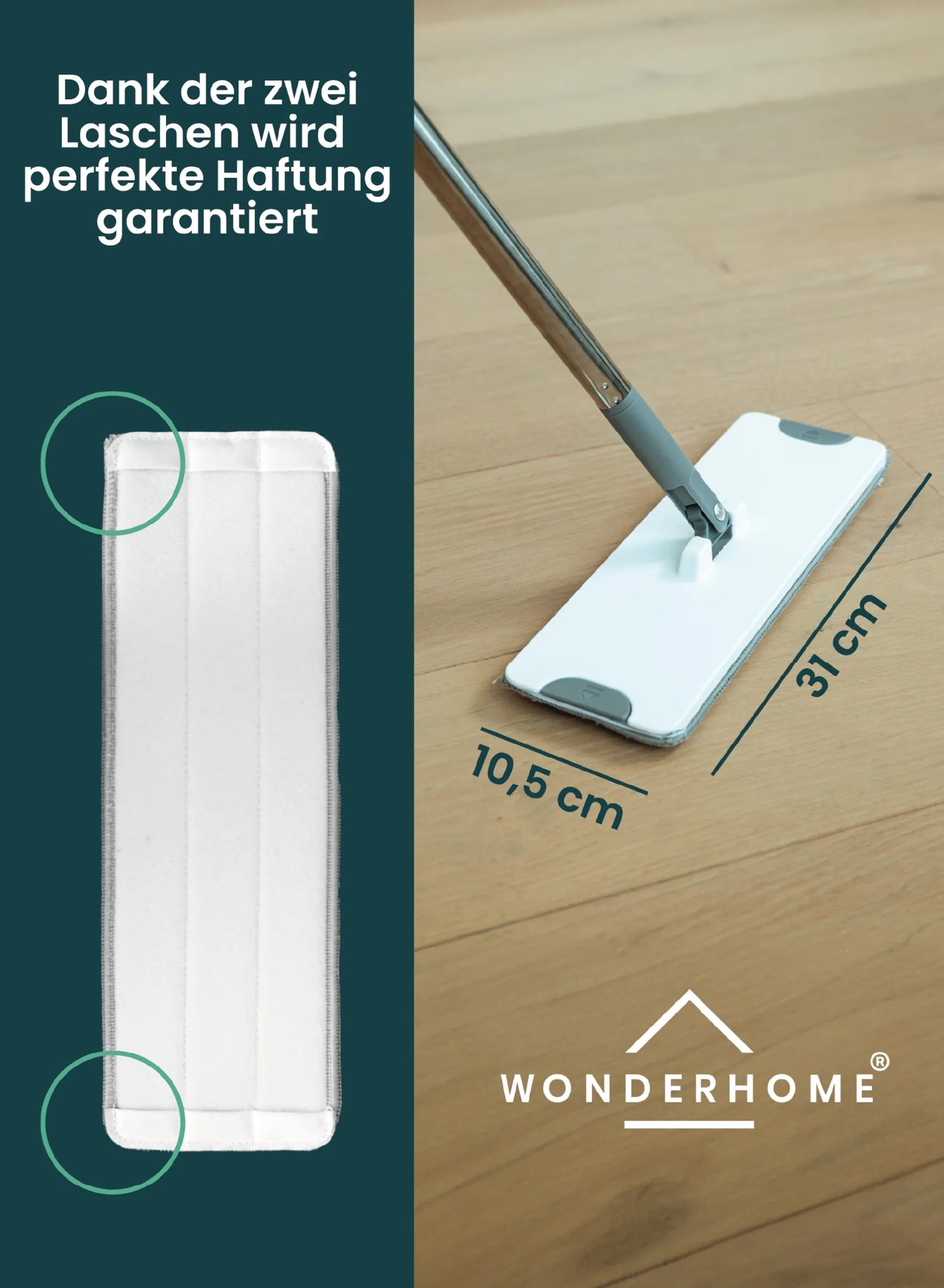 Ersatzpad TripleClean CLASSIC & HYDRO - 4er Pack