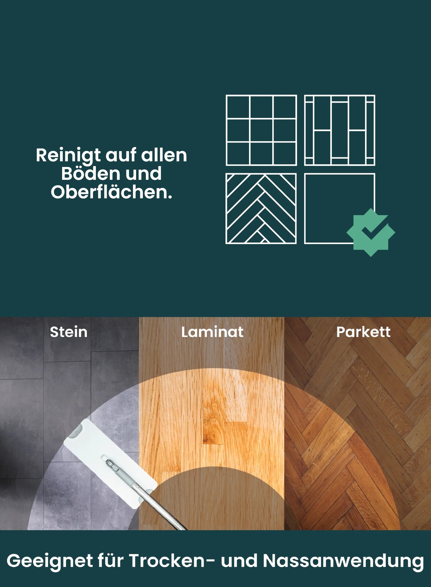 Ersatzpad TripleClean CLASSIC & HYDRO - 4er Pack